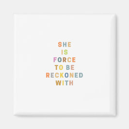 ZE IS KRACHT OM TERUGoNED TE KRIJGEN MET Magneet