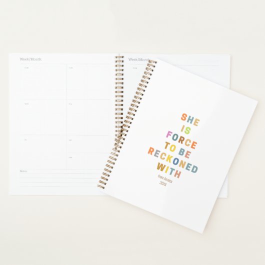 ZE IS KRACHT OM TERUGoNED TE KRIJGEN MET Planner (Display)