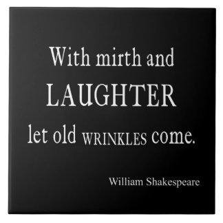 Ze is maar klein, ze is een fierce Shakespeare-cit Tegeltje