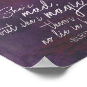 Ze is Mad, maar ze is Magisch Poster (Hoek)