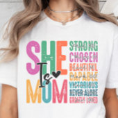 Ze is mama, Christelijk Verses Moederdag T-shirt