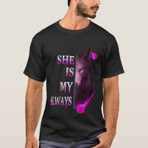 Ze is mijn altijd liefhebber van de Wolf. T-shirt