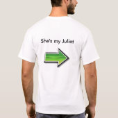 Ze is mijn baarmoeder. t-shirt (Achterkant)