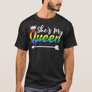 Ze is mijn koningin-Vriendin-outfit Matchi. T-shirt