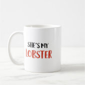 Ze is mijn Lobster Koffiemok (Links)