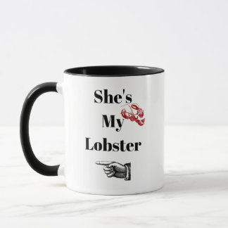 Ze is mijn lobster mok
