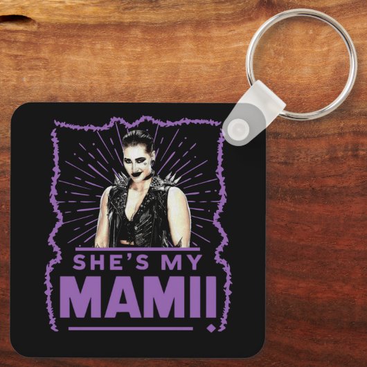 Ze is mijn mami sleutelhanger (Achterkant)