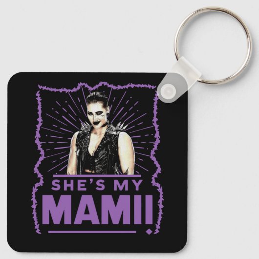 Ze is mijn mami sleutelhanger (Achterkant)