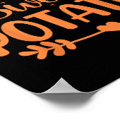 Ze is mijn Sweet Potato Autumn Thanksgiving koppel Poster (Hoek)