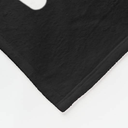 Ze is mijn Trick Halloween Skeleton Co. Fleece Deken (Hoek)