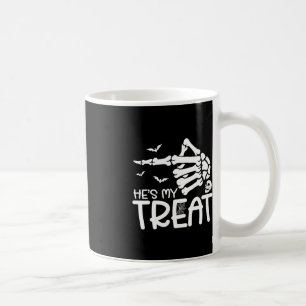 Ze is mijn Trick Halloween Skeleton Co. Koffiemok