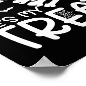 Ze is mijn Trick Halloween Skeleton Co. Poster (Hoek)