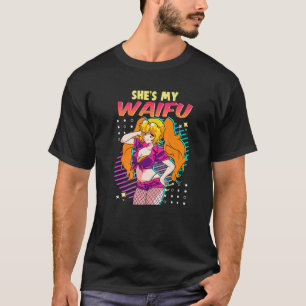 Ze is mijn Waifu Girl Anime T-shirt