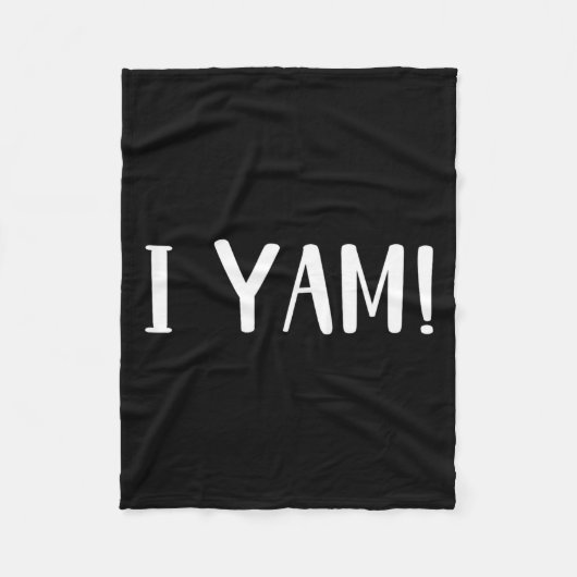 Ze is mijn zoete aardappel die ik met Yam Couples  Fleece Deken (Voorkant)