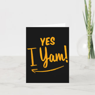 Ze is mijn zoete aardappel I Yam Matching Couple B Kaart