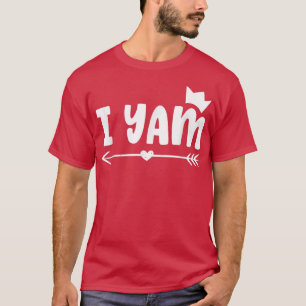 Ze is mijn zoete aardappel I YAM Thanksgiving Coup T-shirt