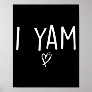 Ze is mijn zoete aardappel... ik stel paren vast T Poster