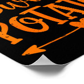 Ze is mijn zoete aardappel ik Yam Herfst Thanksgiv Poster (Hoek)