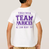 Ze is misschien klein, maar ze is Fierce. T-shirt (Achterkant)