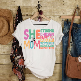 Ze is moeder moederdag t-shirt