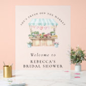 Ze is net uit de markt Vrijgezellenfeest Welkom Acryl Bord (Huwelijk)