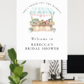 Ze is net uit de markt Vrijgezellenfeest Welkom Poster (Thuiskantoor)