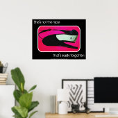 'Ze is niet het type' Poster (Thuiskantoor)