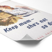 Ze is niet zo dom. poster (Hoek)