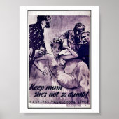 Ze is niet zo dom. poster (Voorkant)