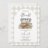 Ze is nog vers van de markt Vrijgezellenfeest Kaart (Voorkant)