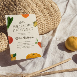 Ze is nog vers van de markt Vrijgezellenfeest Kaart