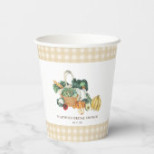 Ze is nog vers van het Vrijgezellenfeest Papieren Bekers (Achterkant)