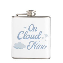 Ze is op Cloud 9 Bachelorette Party Favors Heupfles