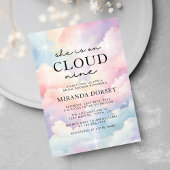 Ze is op Cloud 9 Dreamy Stars Vrijgezellenfeest Kaart