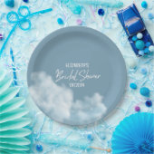 Ze is op cloud 9 Elegant Vrijgezellenfeest Dreamwe Papieren Bordje (Feest)