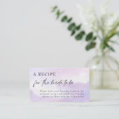 Ze is op Cloud 9 Recept Request Informatiekaartje (Staand voorkant)