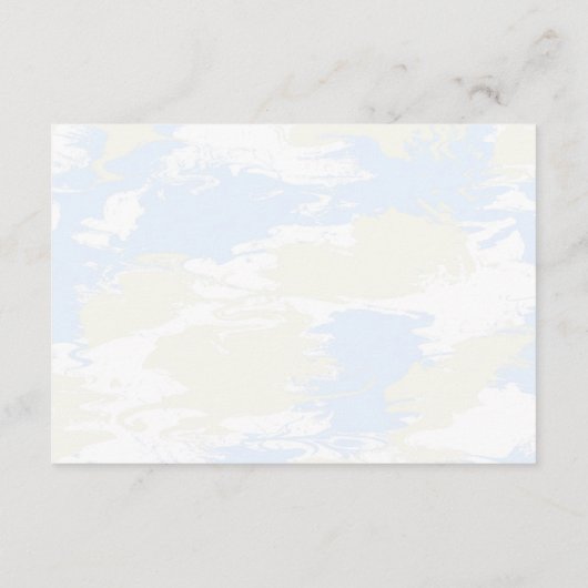 Ze is op Cloud 9 Recept voor Bride Vrijgezellenfee Informatiekaartje (Achterkant)