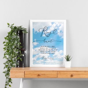 Ze is op Cloud 9 Ring Hunt Vrijgezellenfeest Game Poster