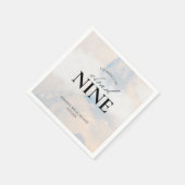 Ze is op cloud 9 Vrijgezellenfeest Dreamweaver Pas Servet (Hoek)