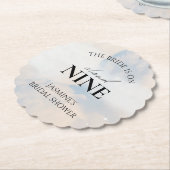 Ze is op cloud 9 Vrijgezellenfeest droompasta. Kartonnen Onderzetters (Gekanteld)