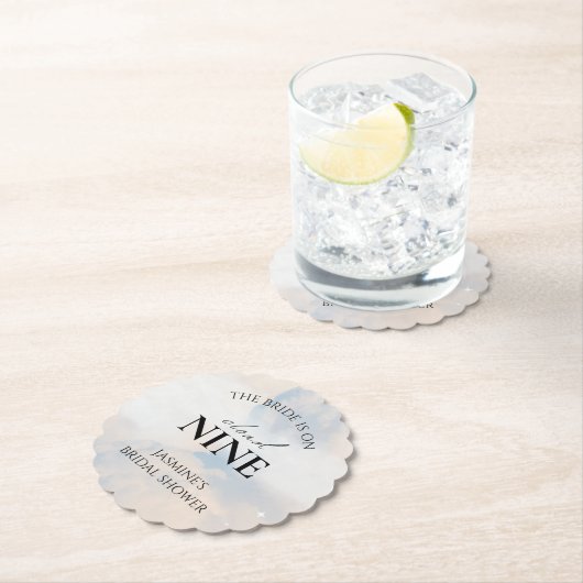 Ze is op cloud 9 Vrijgezellenfeest droompasta. Kartonnen Onderzetters (Insitu)