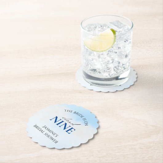 Ze is op cloud 9 Vrijgezellenfeest droompasta. Kartonnen Onderzetters (Insitu)