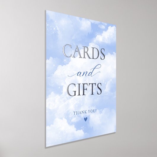 Ze is op cloud negen Kaarten & geschenken Folie Afdrukken (Laagn)