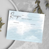 Ze is op cloud negen vrijgezellenfeest receptkaart