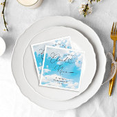 Ze is op Cloud Nine Vrijgezellenfeest servetten