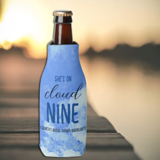 Ze is op de cloud negen! Vrijgezellenfeest/Bachelo Flesjeskoeler