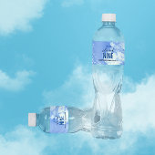 Ze is op de cloud negen! Vrijgezellenfeest/Bachelo Waterfles Etiket
