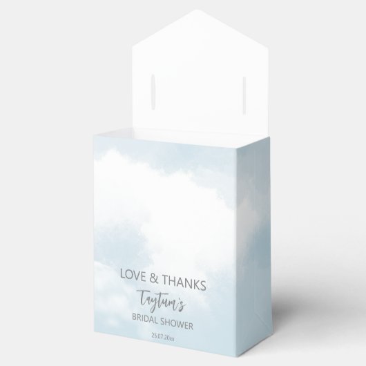 Ze is op de cloud van negen vrijgezellenfeesten bedankdoosjes (Geopend)