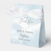 Ze is op de cloud van negen vrijgezellenfeesten bedankdoosjes (Voorkant Zijde)