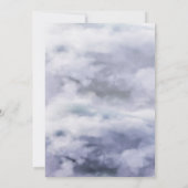 Ze is op de cloud van negen vrijgezellenfeesten bedankkaart (Achterkant)